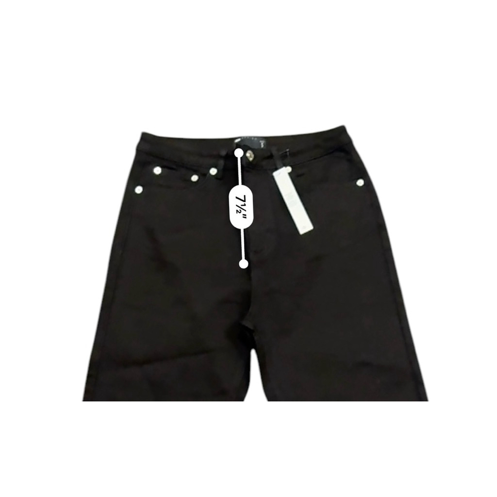 NWT ASOS DESIGN Women’s Black Wide Leg Pants Size 30/28P - Picture 4 of 7